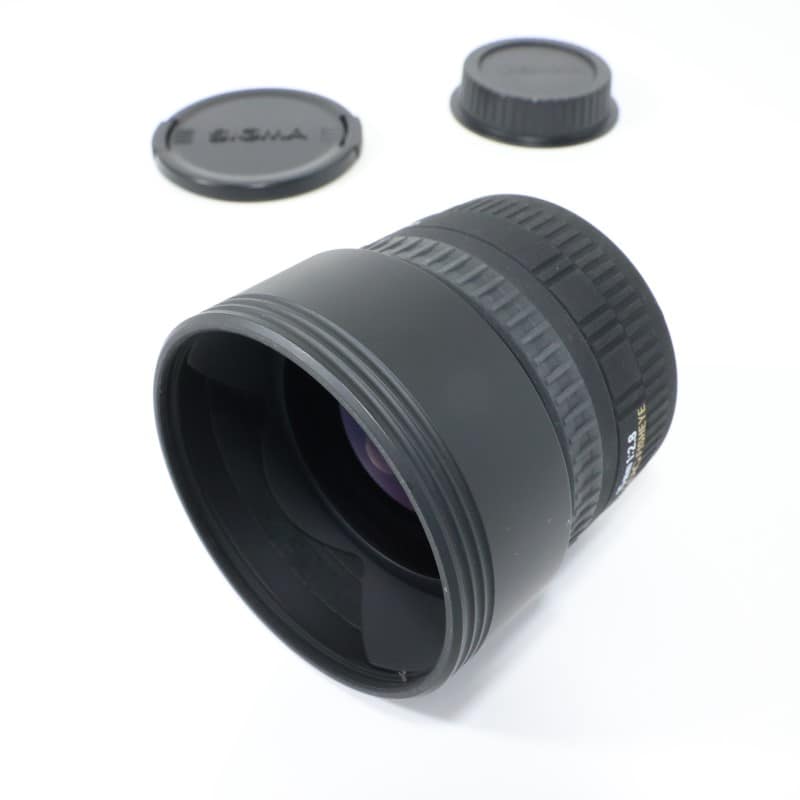 J11/6032D/ SIGMA 15mm F2.8D EX キャノン用 SIGMA 15mm F2.8 EX DG DIAGONAL FISHEYE キヤノン 中古