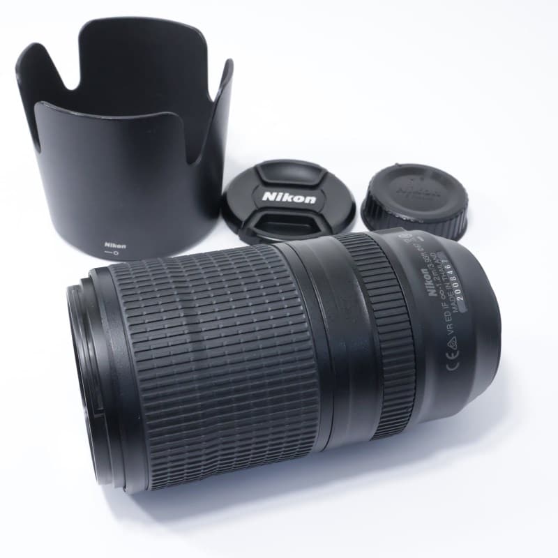 Nikon AF-P NIKKOR 70-300mm f/4.5-5.6E ED VR AB-ランク 中古｜フジヤ