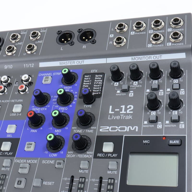 ZOOM LiveTrak L-12 Aランク 中古｜フジヤカメラ