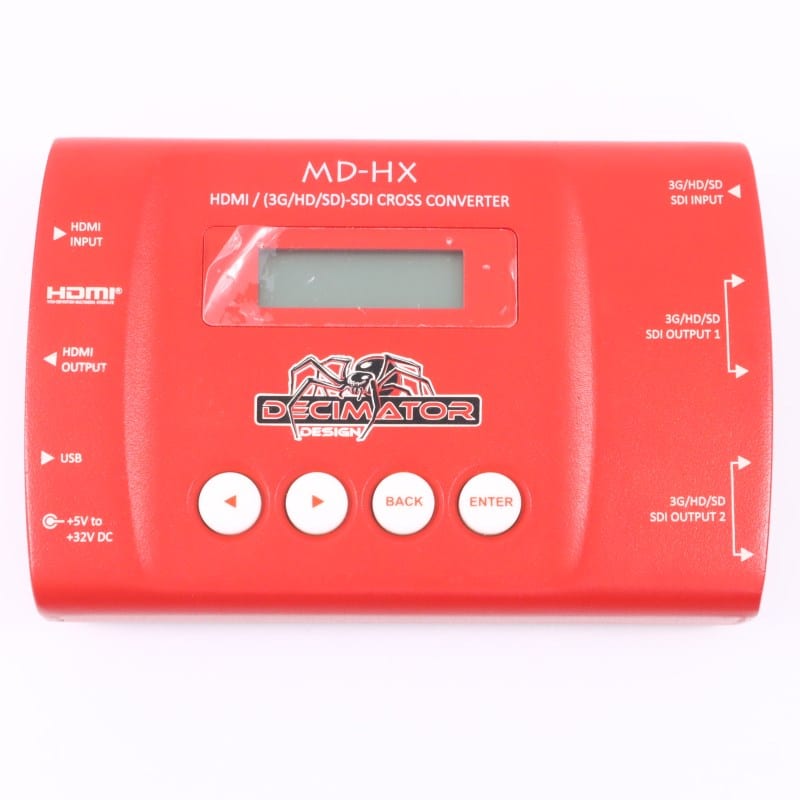 Decimator Design MD-HX [(3G/HD/SD)-SDI HDMI Cross Convertor] AB+