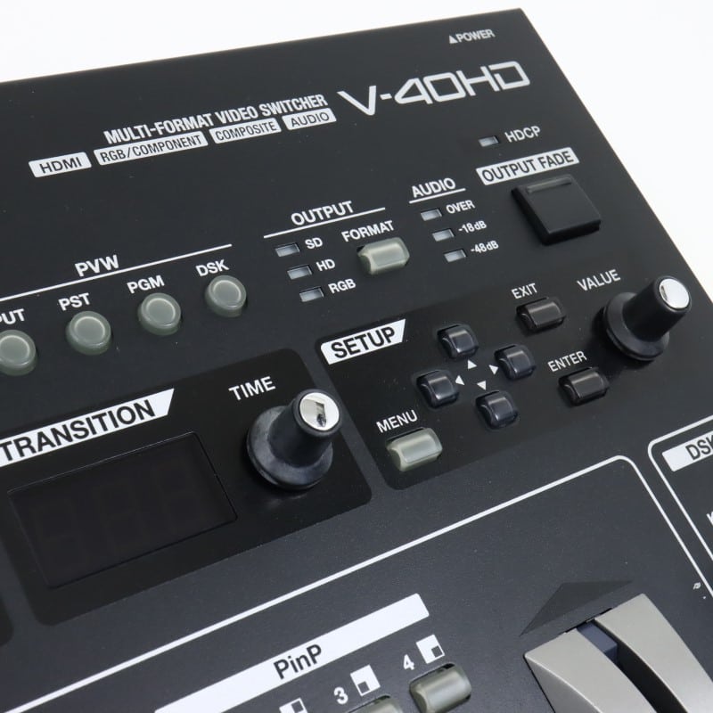 V-40HD [マルチフォーマット・ビデオ・スイッチャー]