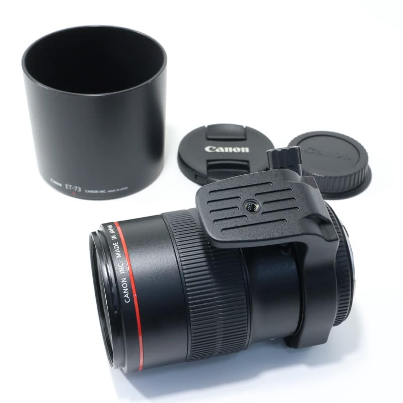 EF 100mm F2.8 L マクロ IS USM + 三脚座