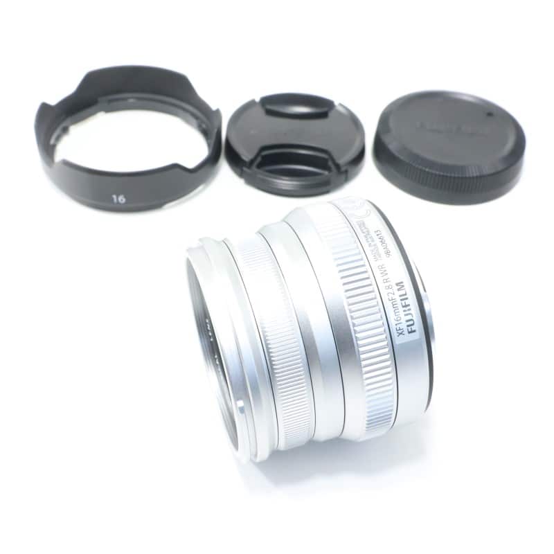 フジノンレンズ XF16mmF2.8 R WR シルバー