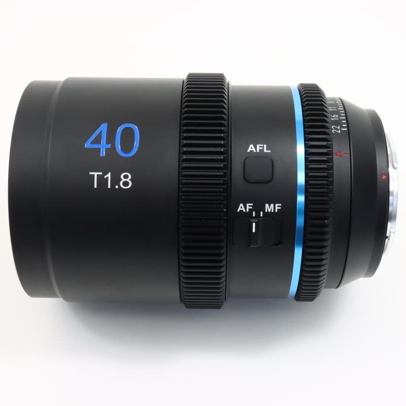 オートフォーカスアナモルフィックレンズ T1.8 S35 40mm E/ナチュラル 40AF133X-EN-JP