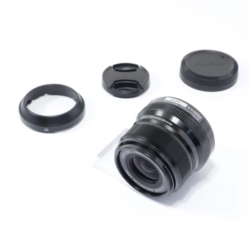 富士フイルム フジノンレンズ XF23mmF2 R WR ブラック ABランク 中古