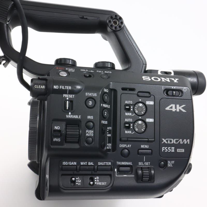 FS5 II レンズ付属なしモデル PXW-FS5M2