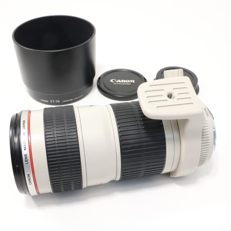 Canon EF 70-200 F4 L USM + 三脚座 中古 C2120170559882｜中古