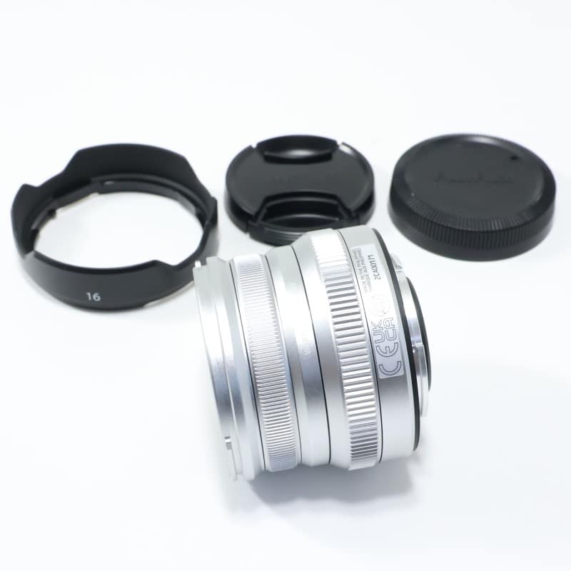 富士フイルム フジノンレンズ XF16mmF2.8 R WR シルバー 中古