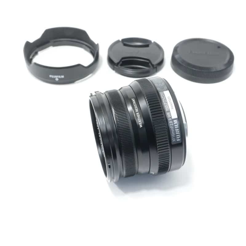 フジノンレンズ XF16mmF2.8 R WR ブラック