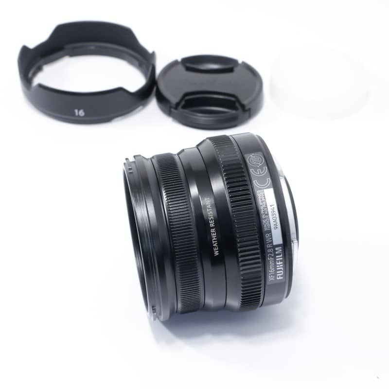 富士フイルム フジノンレンズ XF16mmF2.8 R WR ブラック AB-ランク