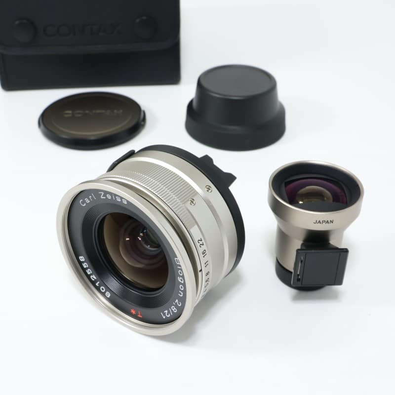 Biogon T* 21mm F2.8 + ファインダー G Mount