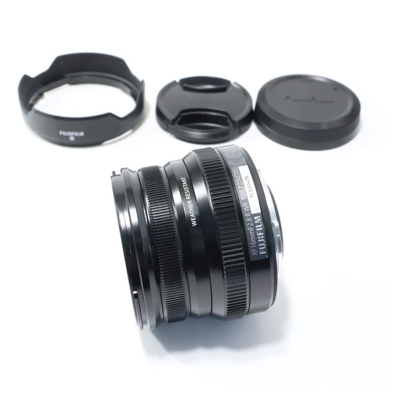 フジノンレンズ XF16mmF2.8 R WR ブラック