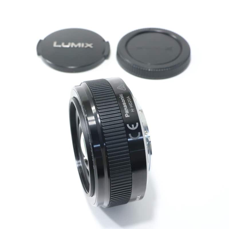 LUMIX G 20mm/F1.7 II ASPH. ブラック H-H020A-K