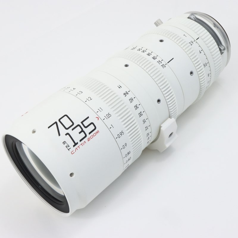 DZO-FF70135E-RF [Catta Zoom 70-135mm T2.9 Eマウント(ホワイト) 交換用RFマウント同梱モデル]