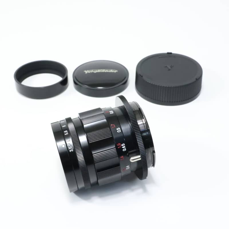 APO-LANTHAR 50mm F3.5 VM Type II ブラックペイント