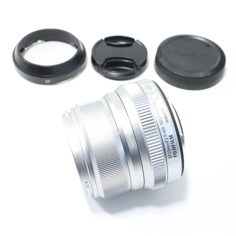 フジノンレンズ XF23mmF2 R WR シルバー