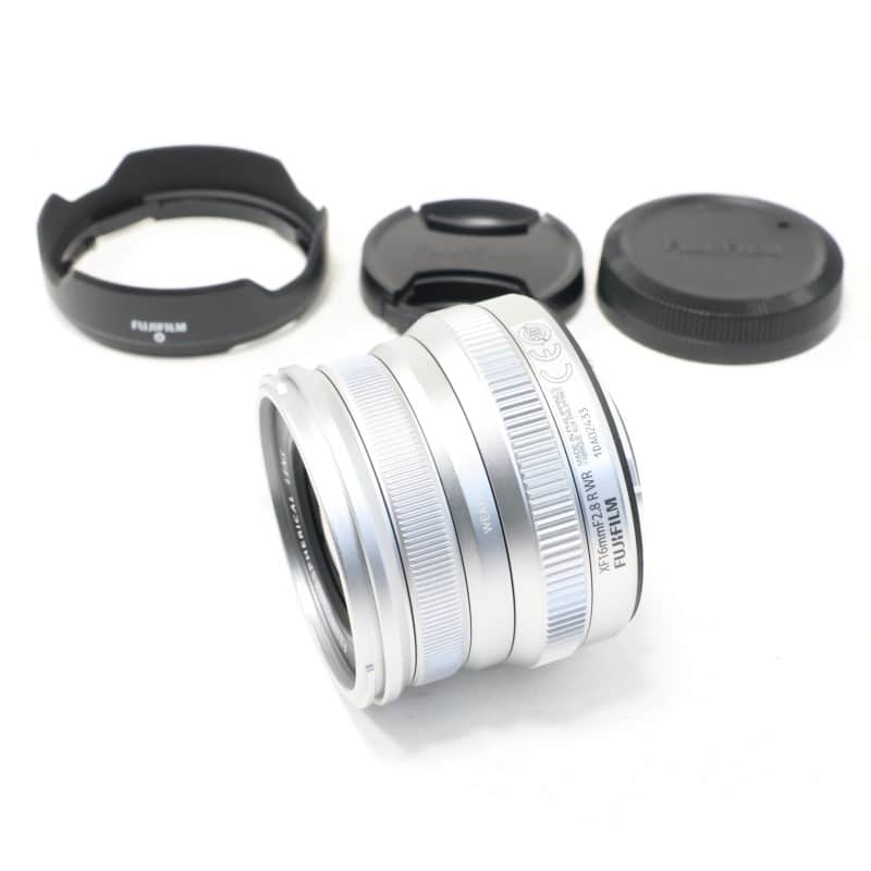 フジノンレンズ XF16mmF2.8 R WR シルバー
