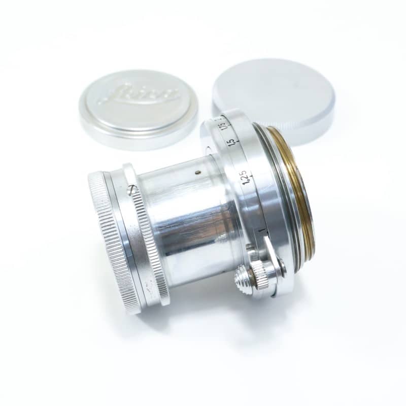 ズマール L 50mm F2 クロム 先白