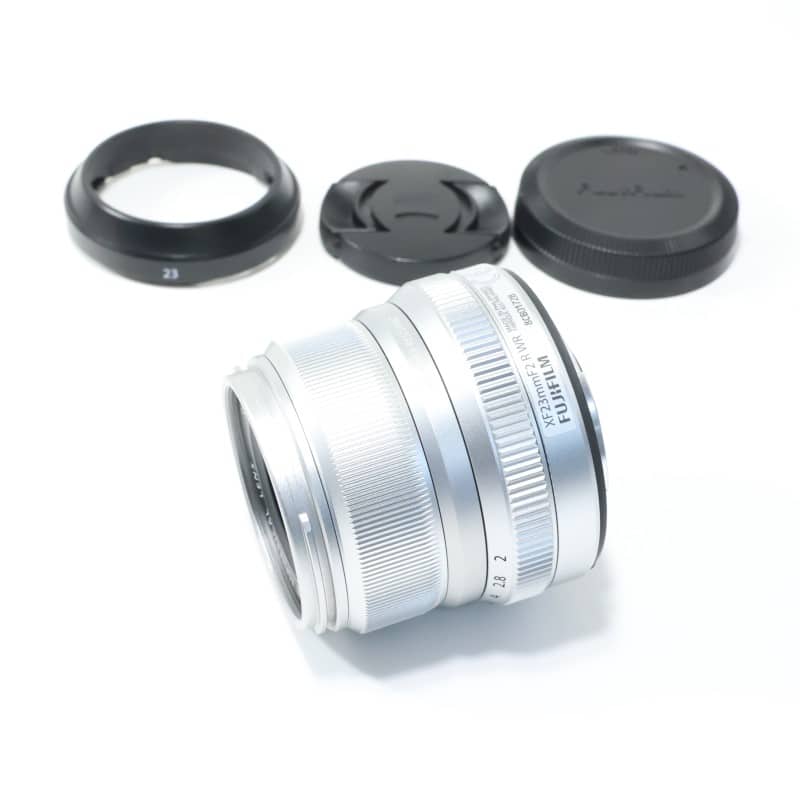 フジノンレンズ XF23mmF2 R WR シルバー