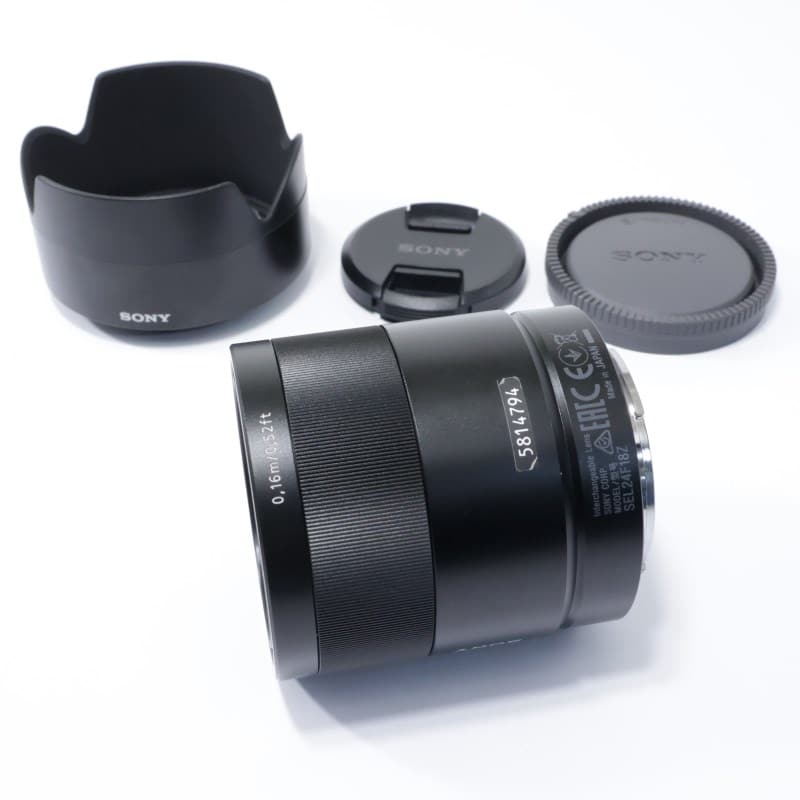 SONY Sonnar T* E 24mm F1.8 ZA SEL24F18Z ABランク 中古｜フジヤカメラ