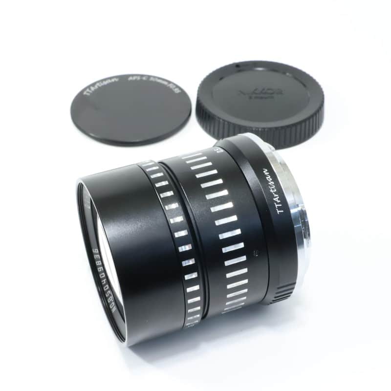 TTArtisan 50mm f/0.95 C ニコンZ APS-C ブラック×シルバー