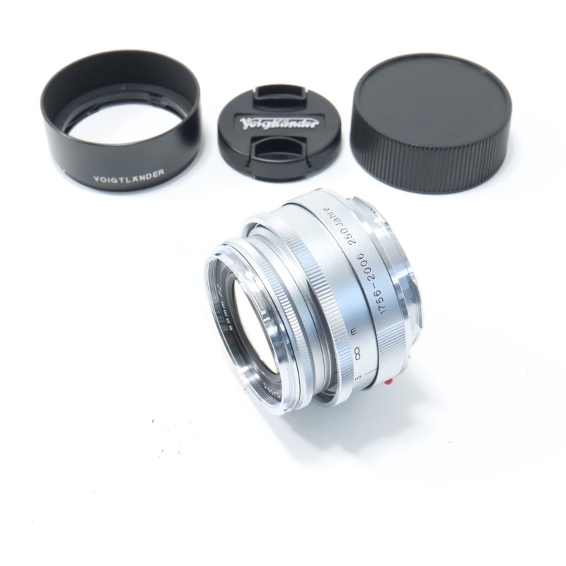 HELIAR classic 50mm F2 シルバー