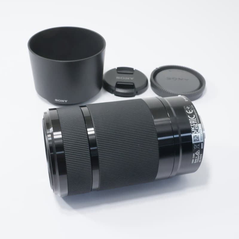 SONY E 55-210mm F4.5-6.3 OSS ブラック SEL55210B ABランク 中古