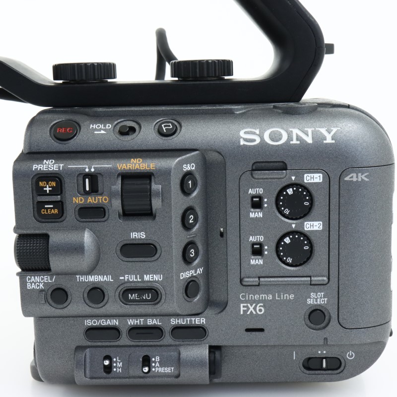 SONY ILME-FX6V [Cinema Line カメラ FX6 ボディ] 中古 C2120176780471