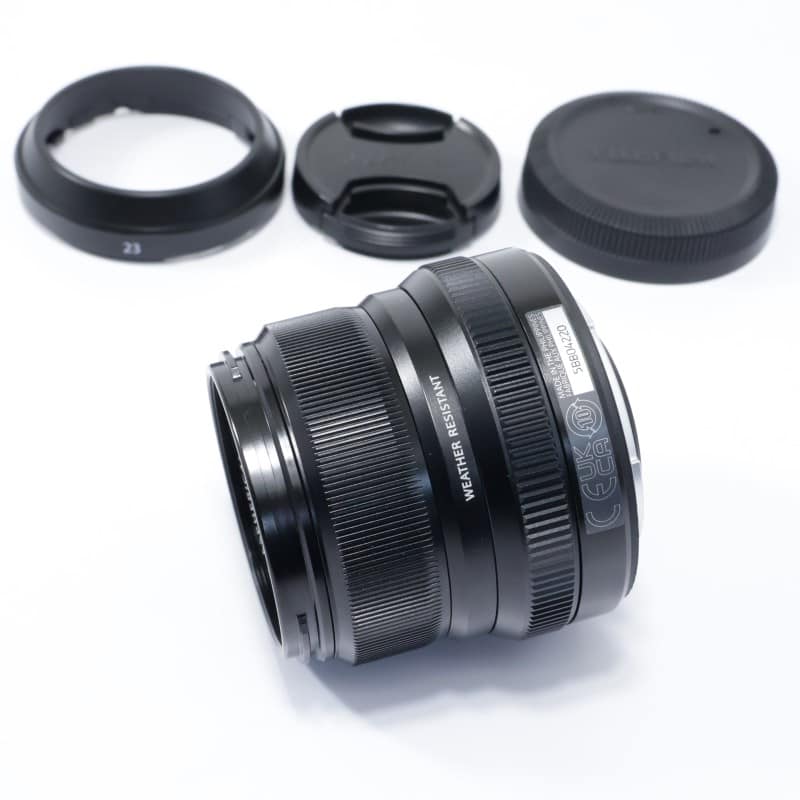富士フイルム フジノンレンズ XF23mmF2 R WR ブラック ABランク 中古