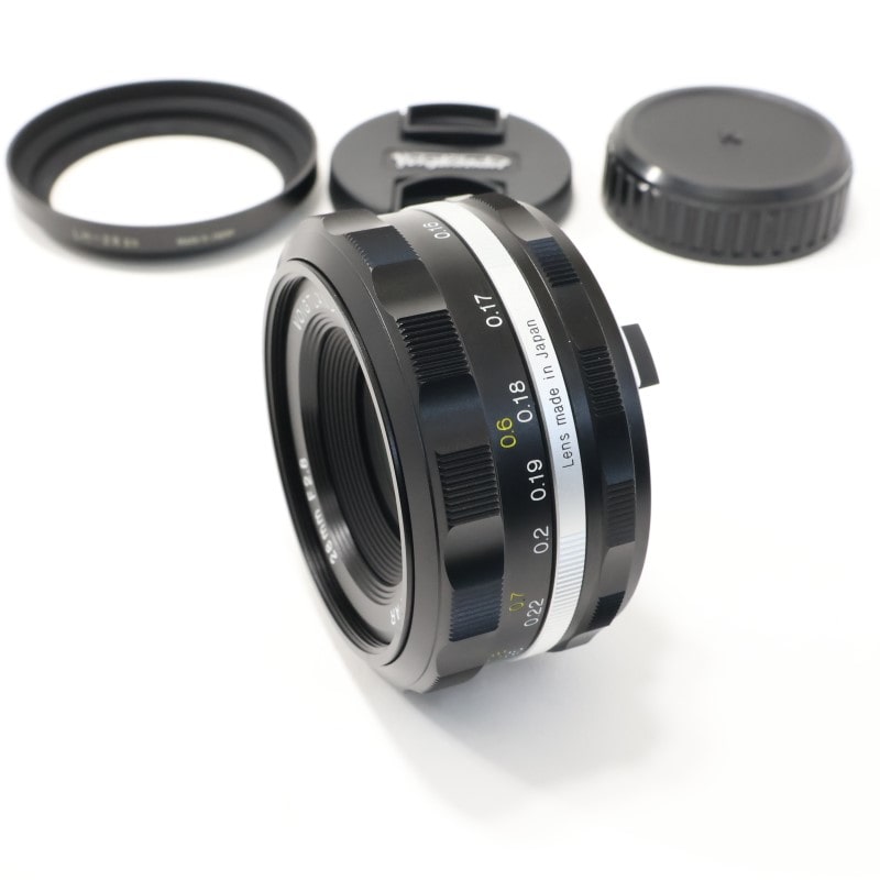 COLOR-SKOPAR 28mm F2.8 Aspherical SL IIS ブラックリム Ai-s