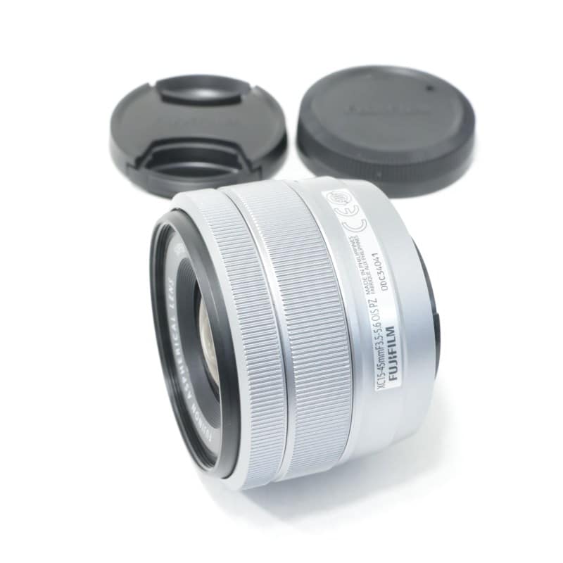 フジノンレンズ XC15-45mmF3.5-5.6 OIS PZ シルバー