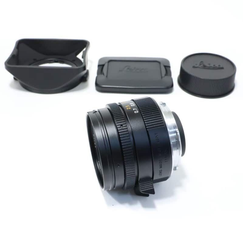 ズミクロン M 28mm F2 ASPH. ブラック 6bit