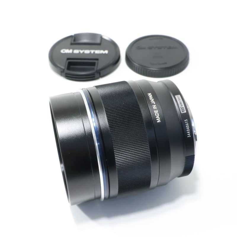 OM SYSTEM M.ZUIKO DIGITAL ED 75mm F1.8 ブラック