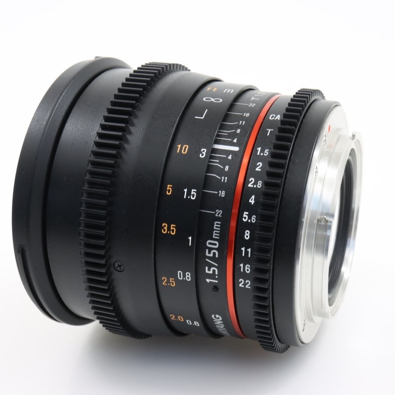 50mm T1.5 VDSLR AS UMC/Canon EF [シネマレンズ]
