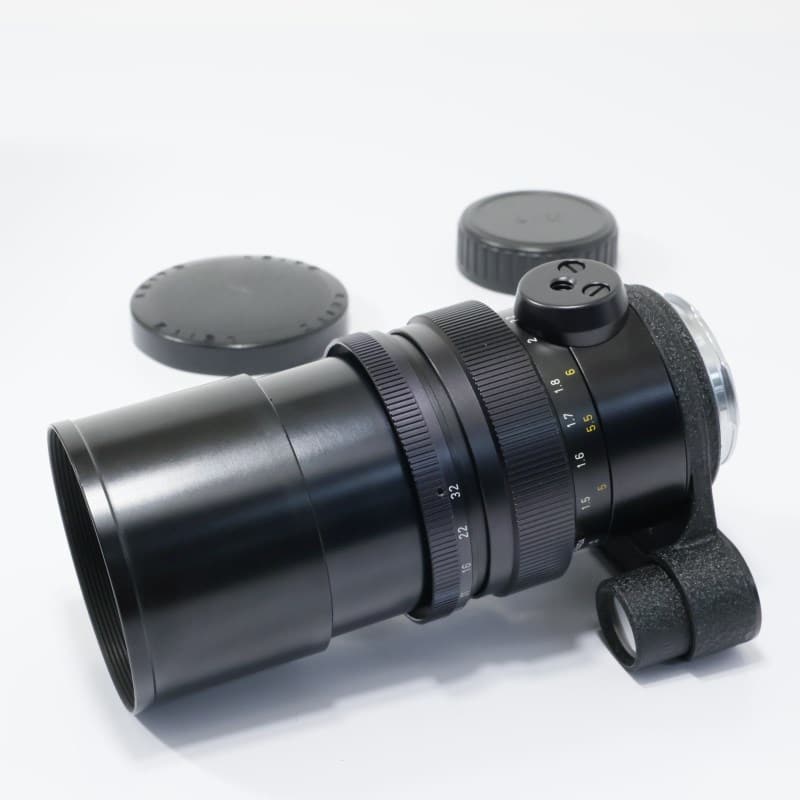 Leica エルマリート M 135mm F2.8 ブラック メガネ付 後期 AB-ランク