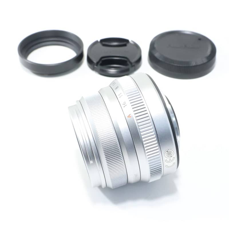 フジノンレンズ XF35mmF2 R WR シルバー