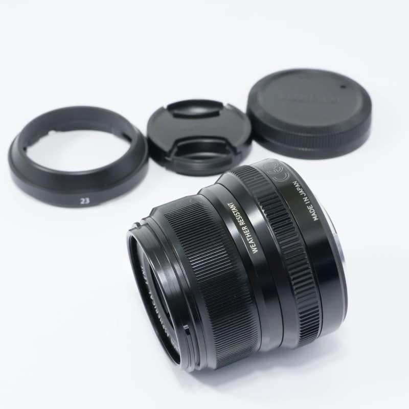 富士フイルム フジノンレンズ XF23mmF2 R WR ブラック ABランク 中古
