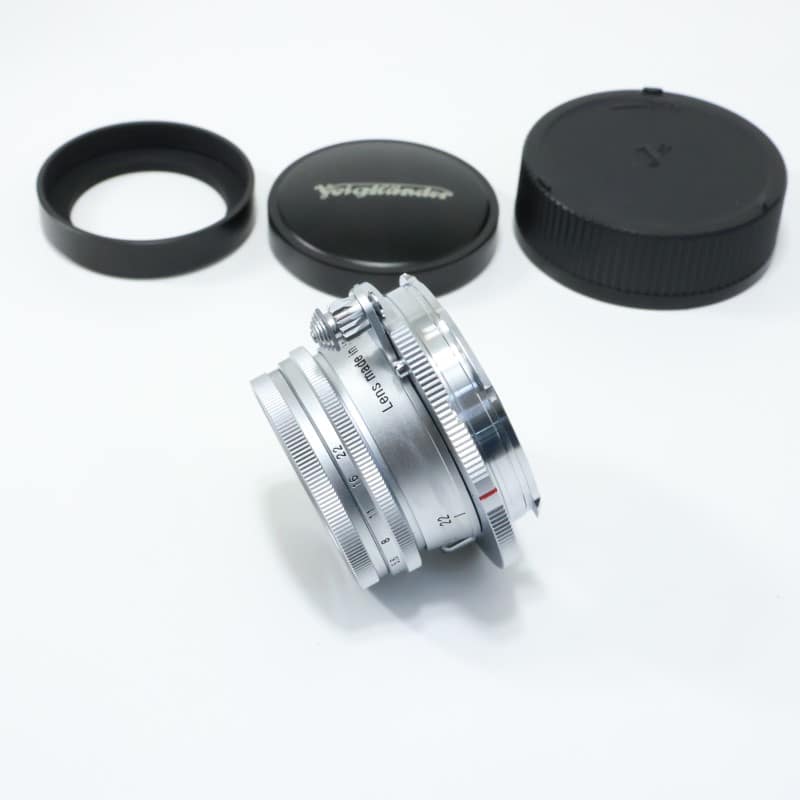 COLOR-SKOPAR 28mm F2.8 Aspherical Type I VM シルバー