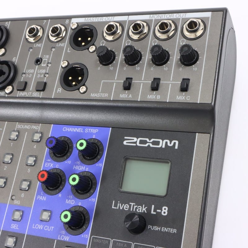 ZOOM LiveTrak L-8 AB+ランク 中古｜フジヤカメラ