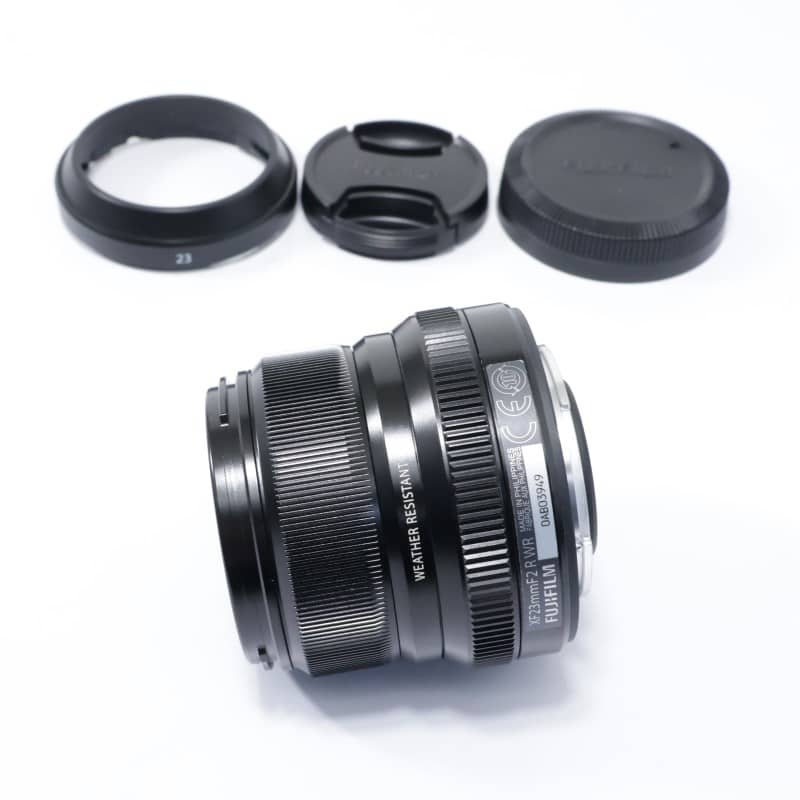 富士フイルム フジノンレンズ XF23mmF2 R WR ブラック ABランク 中古