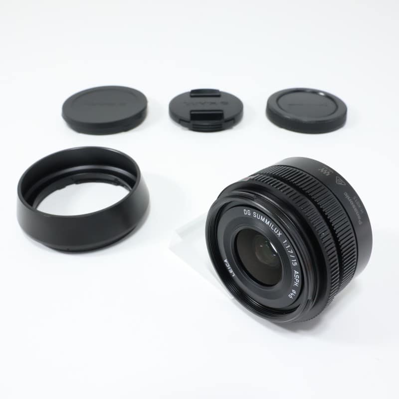LEICA DG SUMMILUX 15mm/F1.7 ASPH. ブラック H-X015-K