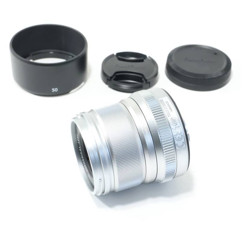 フジノンレンズ XF50mmF2 R WR シルバー