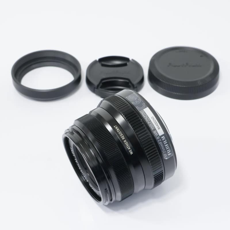 富士フイルム フジノンレンズ XF35mmF2 R WR ブラック AB-ランク 中古