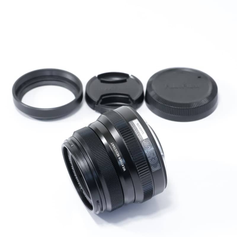 富士フイルム フジノンレンズ XF35mmF2 R WR ブラック AB+ランク 中古