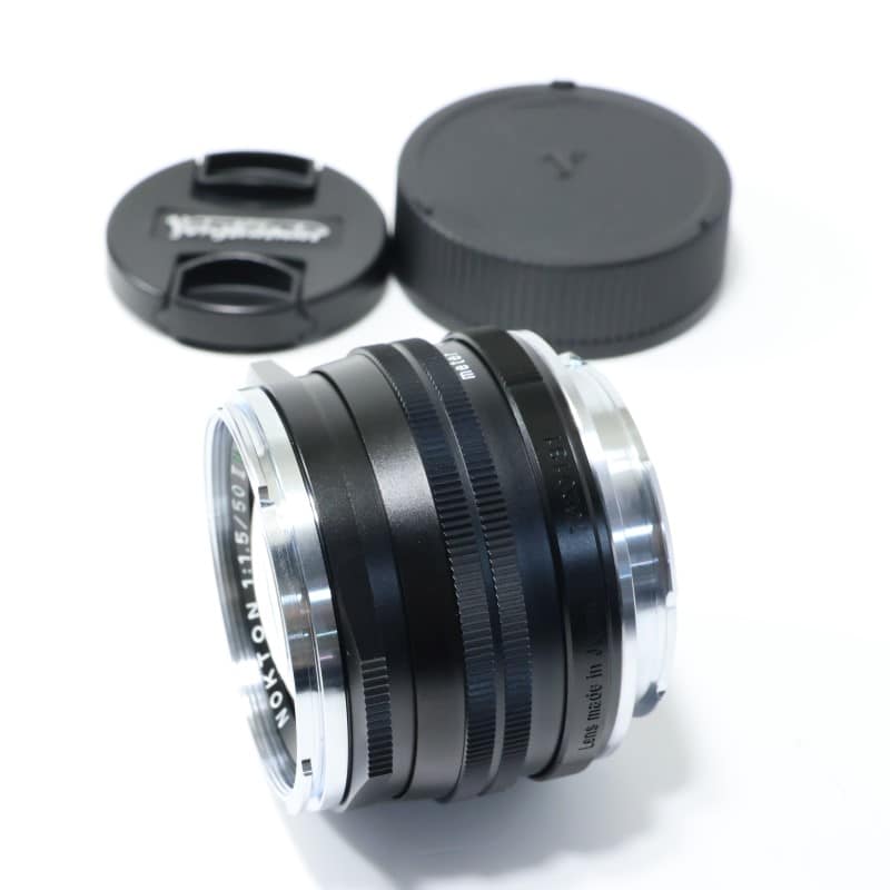 NOKTON vintage line 50mm F1.5 Aspherical Ⅱ VM ブラック MC