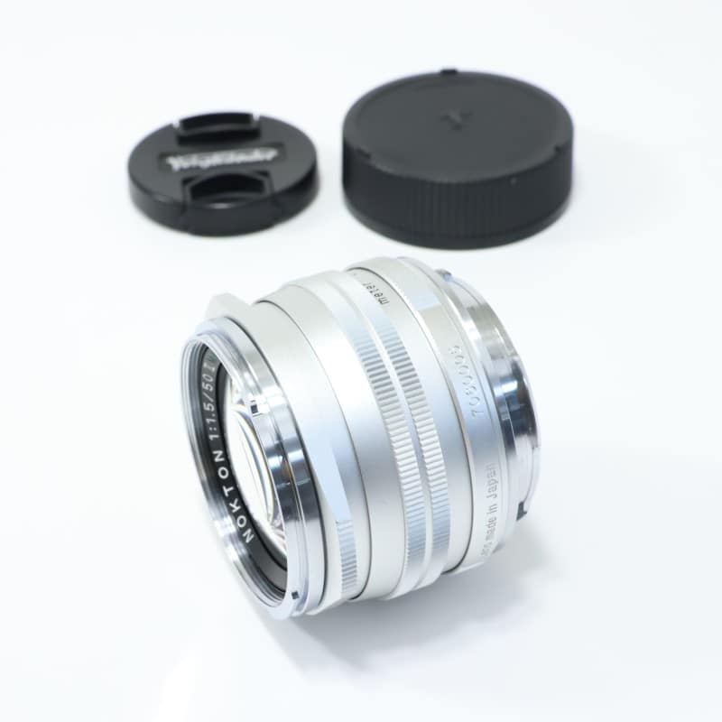 NOKTON vintage line 50mm F1.5 Aspherical Ⅱ VM シルバー MC