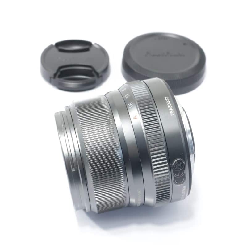 フジノンレンズ XF 23mm F2 R WR グラファイト