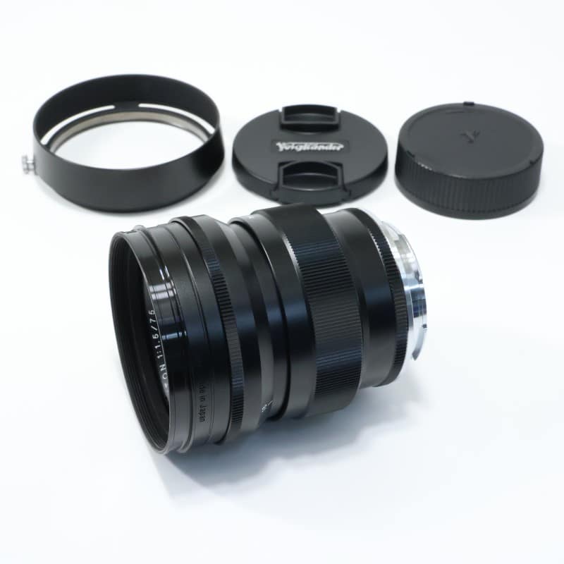 NOKTON Vintage Line 75mm F1.5 Aspherical VM ブラック