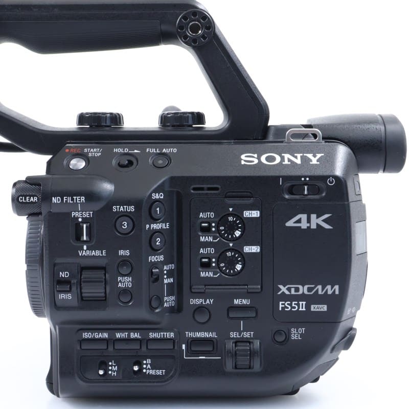 SONY FS5 II レンズ付属なしモデル PXW-FS5M2 ABランク 中古｜フジヤカメラ
