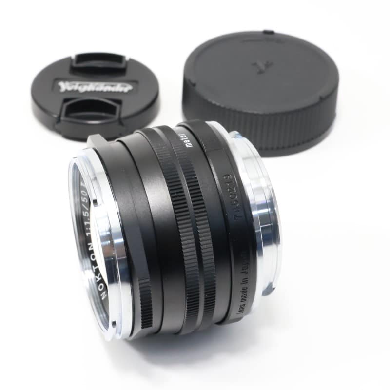 NOKTON vintage line 50mm F1.5 Aspherical Ⅱ VM ブラック MC